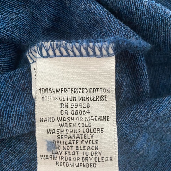 100% mercerized cotton. Stretch fabric. Worn three times. - Picture 4 of 4